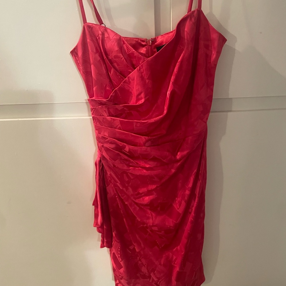 Elegant Hot Pink Dress